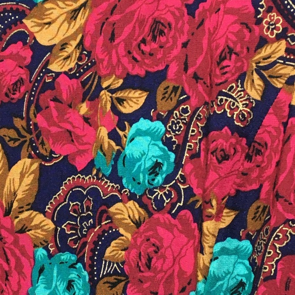 Vintage NWT 90s Dark Cottagecore Floral Dress Belt - Picture 9 of 16